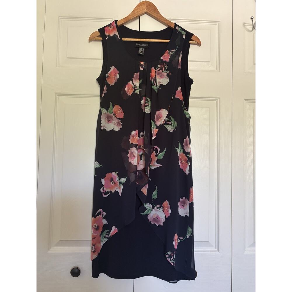 Women’s Frank Lyman Navy Floral Dress Size 6